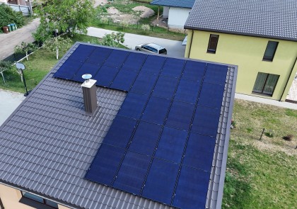 11,48 kW saulės elektrinė Kaune